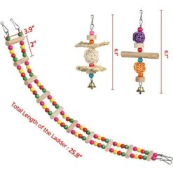 Yaheetech 62.5-in Rolling Large Bird Cage & Detachable Stand -Sunny Decor Shop 242665 PT4. AC SS1800 V1649897789