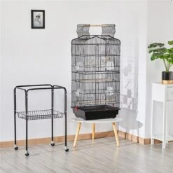 Yaheetech 64-in Open Top Metal Parrot Cage With Detachable Rolling Stand -Sunny Decor Shop 242669 PT1. AC SS1800 V1637110585