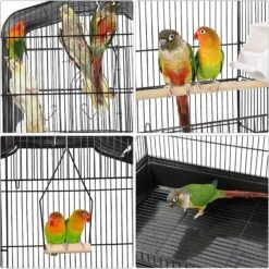 Yaheetech 64-in Open Top Metal Parrot Cage With Detachable Rolling Stand -Sunny Decor Shop 242669 PT7. AC SS1800 V1637112140