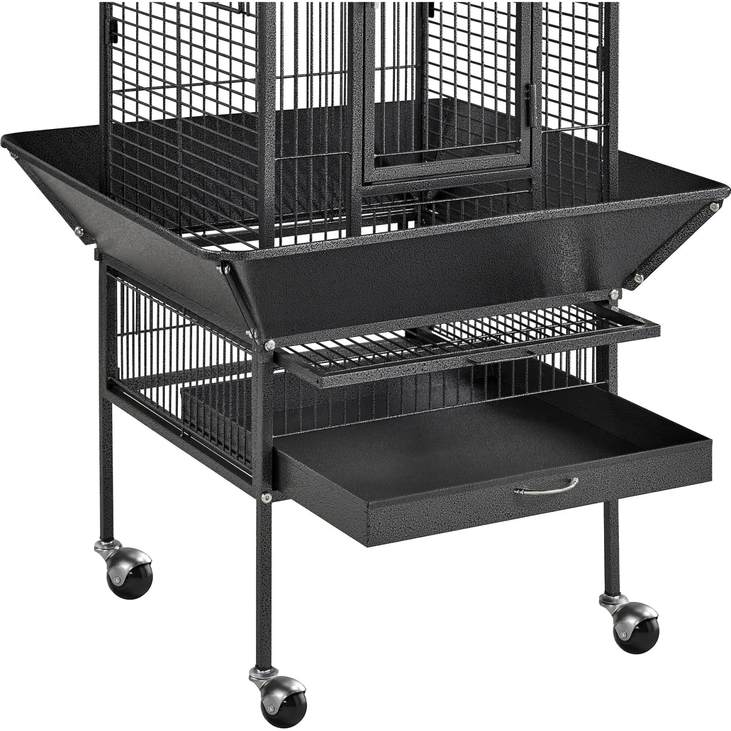 Yaheetech 61-in Rolling Parrot Cage & Playtop 11 Yaheetech 61-in Rolling Parrot Cage & Playtop - Image 9