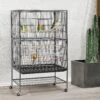 Yaheetech 52-in Rolling Bird Cage, Hammered Black, Large -Sunny Decor Shop 242683 MAIN. AC SS1800 V1649887289