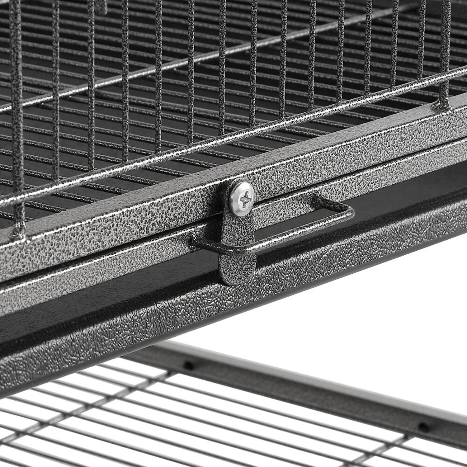 Yaheetech 52-in Rolling Bird Cage, Hammered Black, Large 10 Yaheetech 52-in Rolling Bird Cage, Hammered Black, Large - Image 8