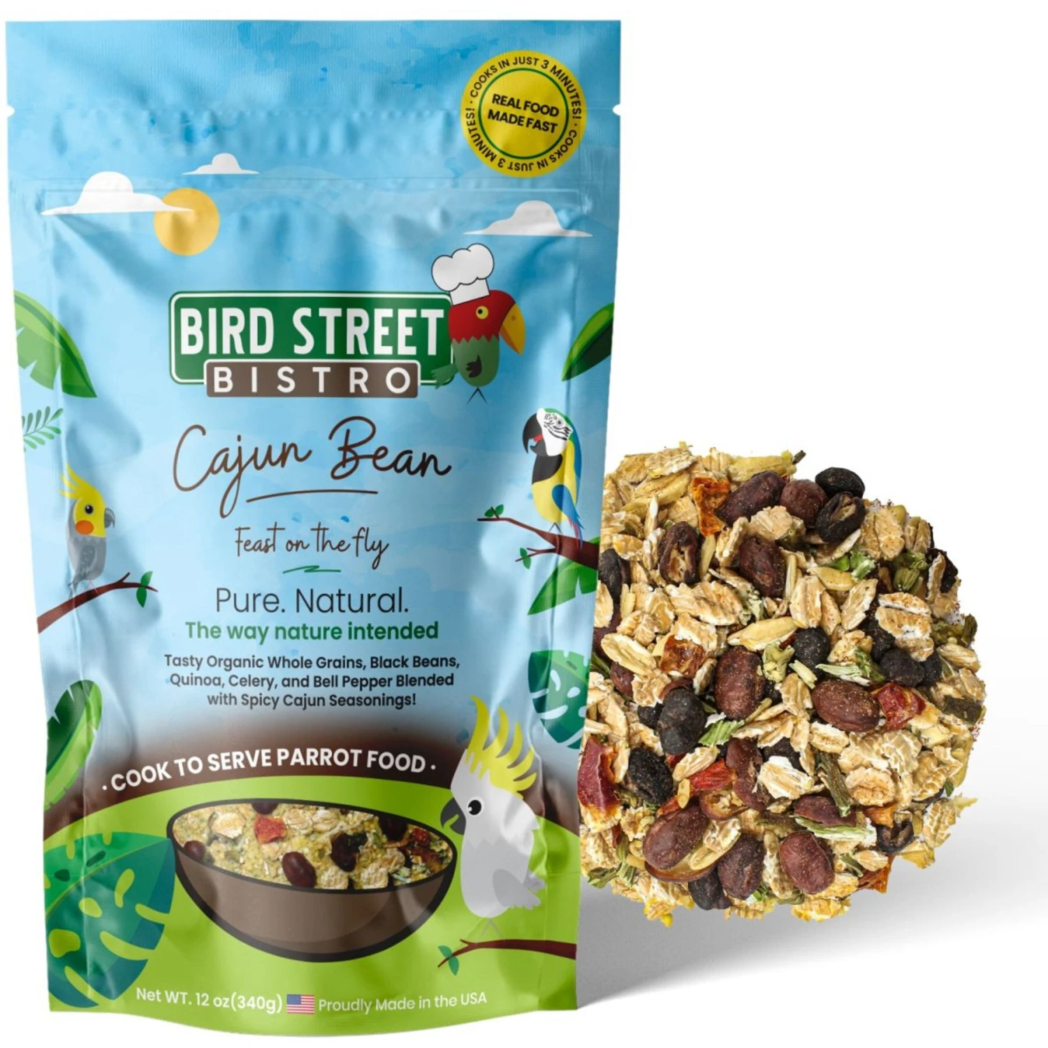 Bird Street Bistro Cajun Bean Feast On The Fly Bird Food 3 Bird Street Bistro Cajun Bean Feast On The Fly Bird Food