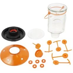 Perky-Pet Top-Fill Glass Oriole Wild Bird Feeder -Sunny Decor Shop 250874 PT7. AC SS1800 V1599262895