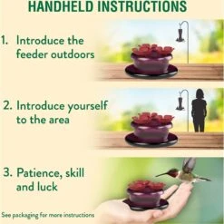 Perky-Pet Handheld & Tabletop Hummingbird Feeder -Sunny Decor Shop 250876 PT7. AC SS1800 V1599263216