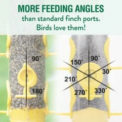 Perky-Pet Finch Wild Bird Feeder -Sunny Decor Shop 250878 PT5. AC SS1800 V1599264378