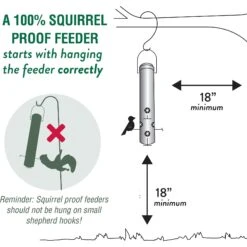 Perky-Pet Finch Wild Bird Feeder -Sunny Decor Shop 250878 PT7. AC SS1800 V1599275466