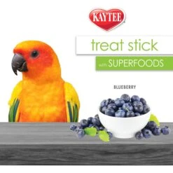 Kaytee Avian Superfood Treat Stick Blueberry Bird Treat, 5.5-oz Bag -Sunny Decor Shop 252540 PT6. AC SS1800 V1600207030