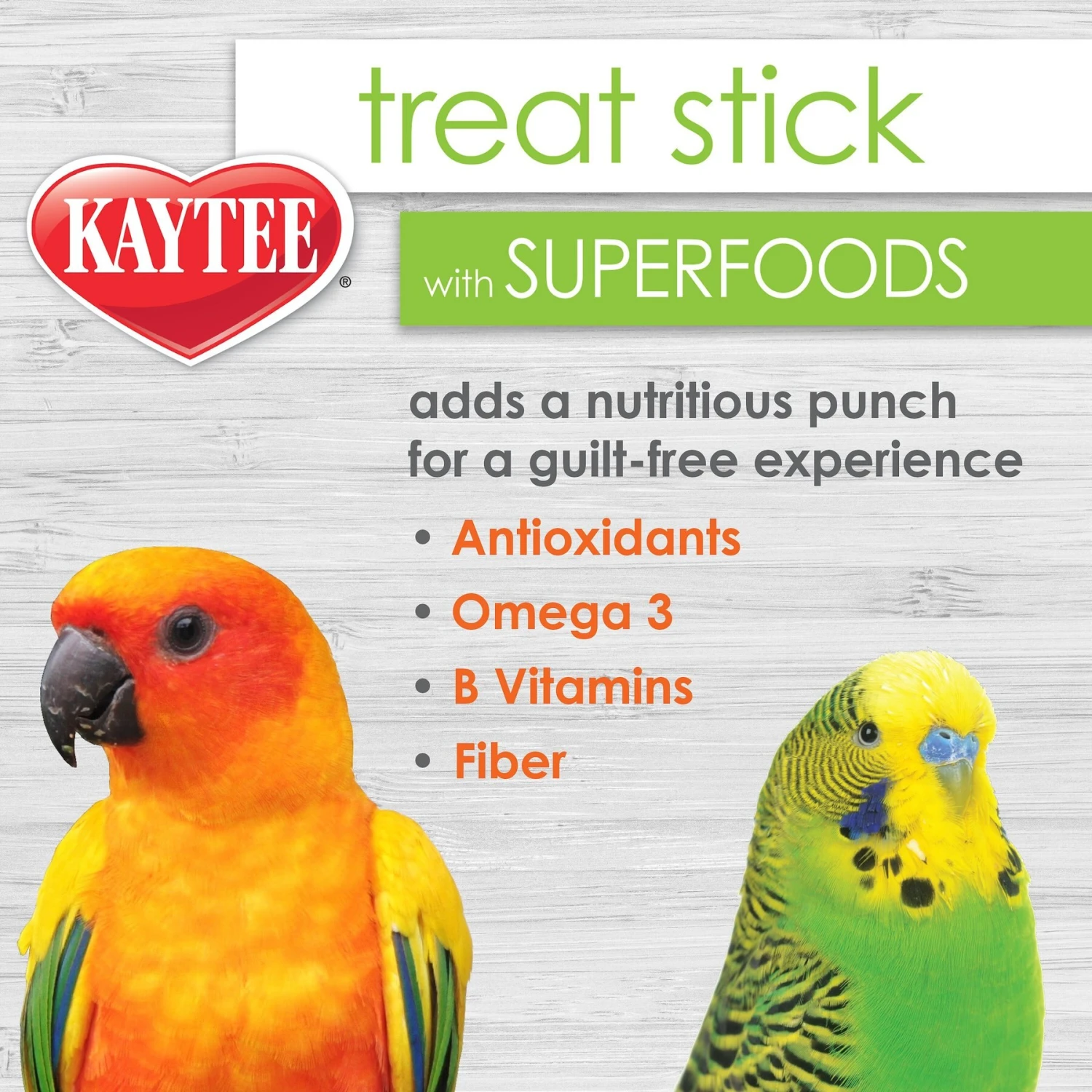 Kaytee Avian Superfood Treat Stick Almond & Walnut Bird Treat, 5.5-oz Bag 6 Kaytee Avian Superfood Treat Stick Almond & Walnut Bird Treat, 5.5-oz Bag - Image 4