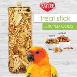 Kaytee Avian Superfood Treat Stick Almond & Walnut Bird Treat, 5.5-oz Bag 13 Kaytee Avian Superfood Treat Stick Almond & Walnut Bird Treat, 5.5-oz Bag -Sunny Decor Shop 252542 PT5. AC SS1800 V1600210318
