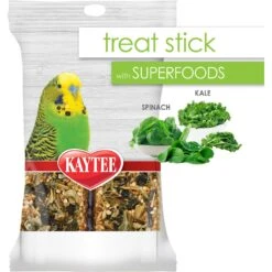 Kaytee Avian Superfood Treat Stick Spinach & Kale Bird Treat, 5.5-oz Bag -Sunny Decor Shop 252544 PT3. AC SS1800 V1600211826