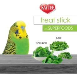 Kaytee Avian Superfood Treat Stick Spinach & Kale Bird Treat, 5.5-oz Bag -Sunny Decor Shop 252544 PT6. AC SS1800 V1600210635
