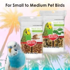 Kaytee Avian Superfood Treat Stick Spinach & Kale Bird Treat, 5.5-oz Bag -Sunny Decor Shop 252544 PT7. AC SS1800 V1600209164