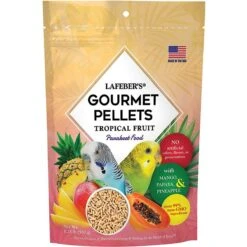 Lafeber Tropical Fruit Gourmet Pellets Parakeet Bird Food