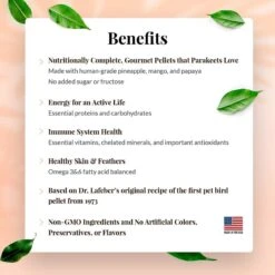 Lafeber Tropical Fruit Gourmet Pellets Parakeet Bird Food 13 Lafeber Tropical Fruit Gourmet Pellets Parakeet Bird Food -Sunny Decor Shop 254451 PT3. AC SS1800 V1602330371