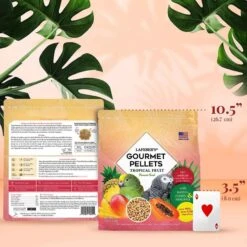 Lafeber Tropical Fruit Gourmet Pellets Parrot Bird Food 12 Lafeber Tropical Fruit Gourmet Pellets Parrot Bird Food -Sunny Decor Shop 254464 PT2. AC SS1800 V1620698285