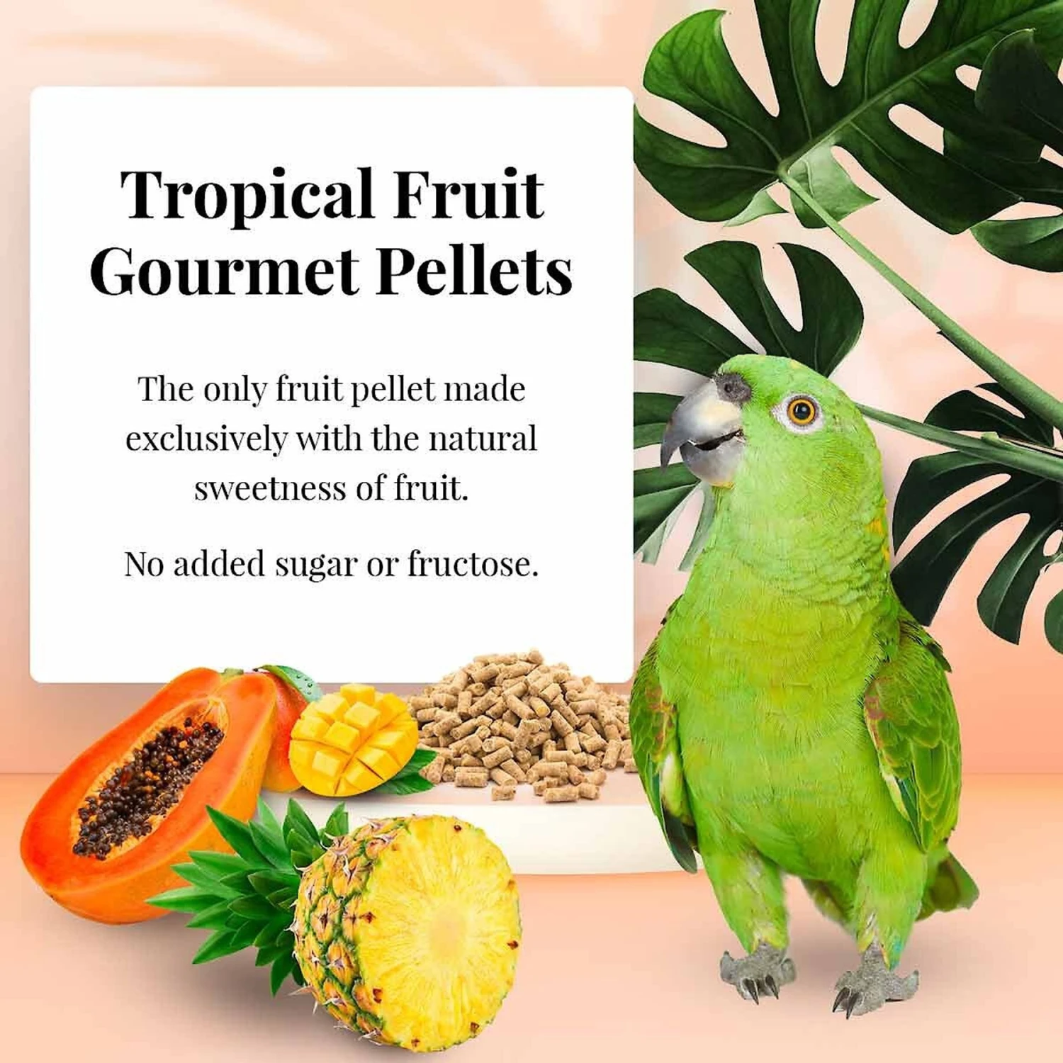 Lafeber Tropical Fruit Gourmet Pellets Parrot Bird Food 7 Lafeber Tropical Fruit Gourmet Pellets Parrot Bird Food - Image 5