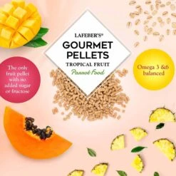 Lafeber Tropical Fruit Gourmet Pellets Parrot Bird Food 15 Lafeber Tropical Fruit Gourmet Pellets Parrot Bird Food -Sunny Decor Shop 254464 PT5. AC SS1800 V1602307263