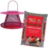 Perky-Pet Cardinal Wild Bird Feeder & Wild Delight Cardinal Wild Bird Food -Sunny Decor Shop 255757 MAIN. AC SS1800 V1603546024