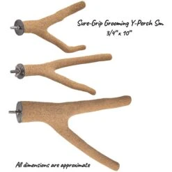 Super Bird Creations Sure-Grip Grooming Y Bird Perch, Small -Sunny Decor Shop 256282 PT1. AC SS1800 V1662671271