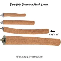 Super Bird Creations Sure-Grip Grooming Perch, Large -Sunny Decor Shop 256288 PT3. AC SS1800 V1662670801