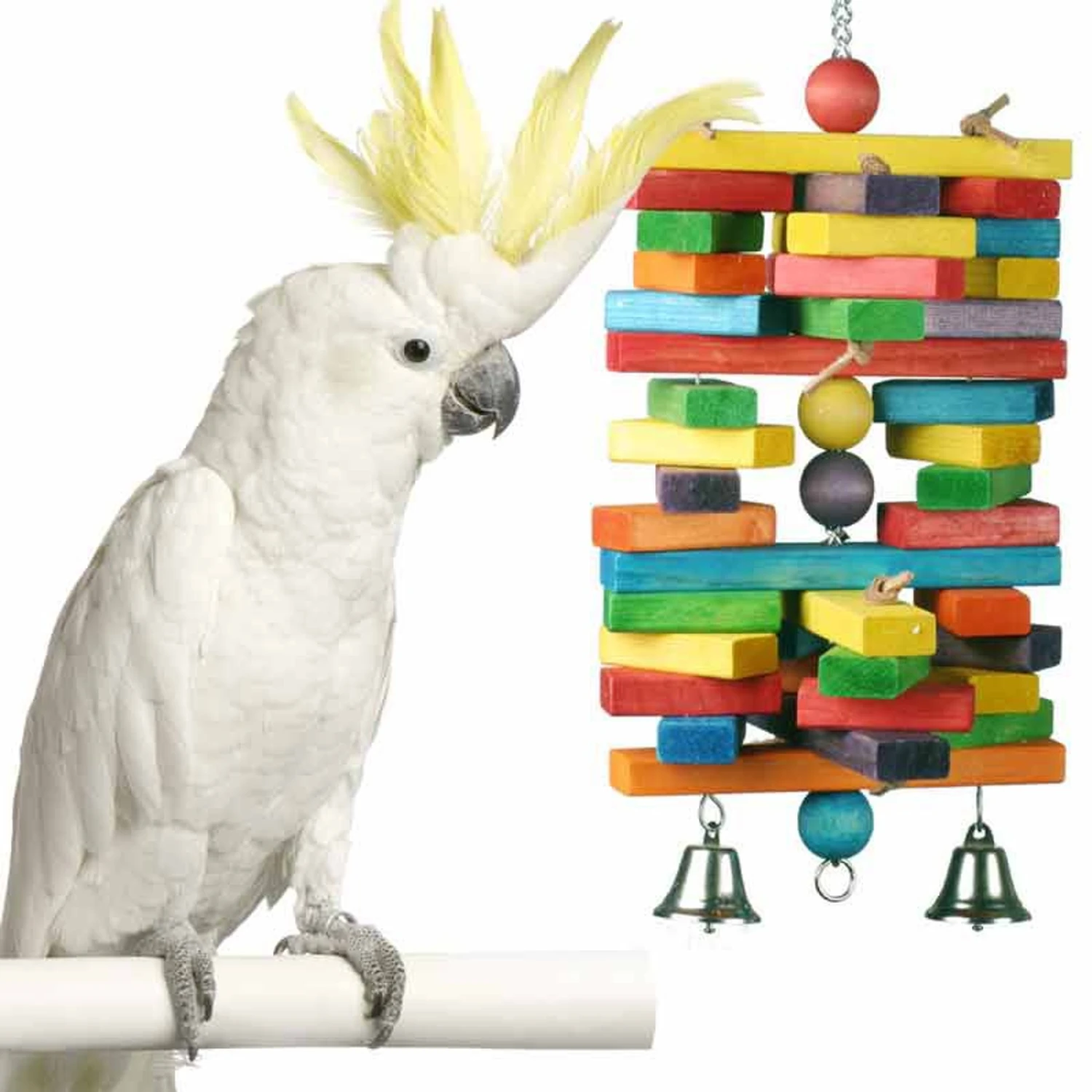 Super Bird Creations Woodpile Bird Toys, Large/X-Large 3 Super Bird Creations Woodpile Bird Toys, Large/X-Large
