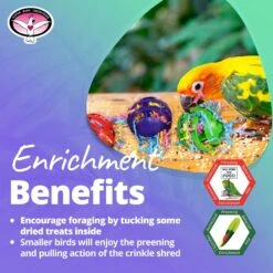 Super Bird Creations Waffle Ball Stuffers, Medium/Large, 3 Count -Sunny Decor Shop 256297 PT4. AC SS1800 V1662689123