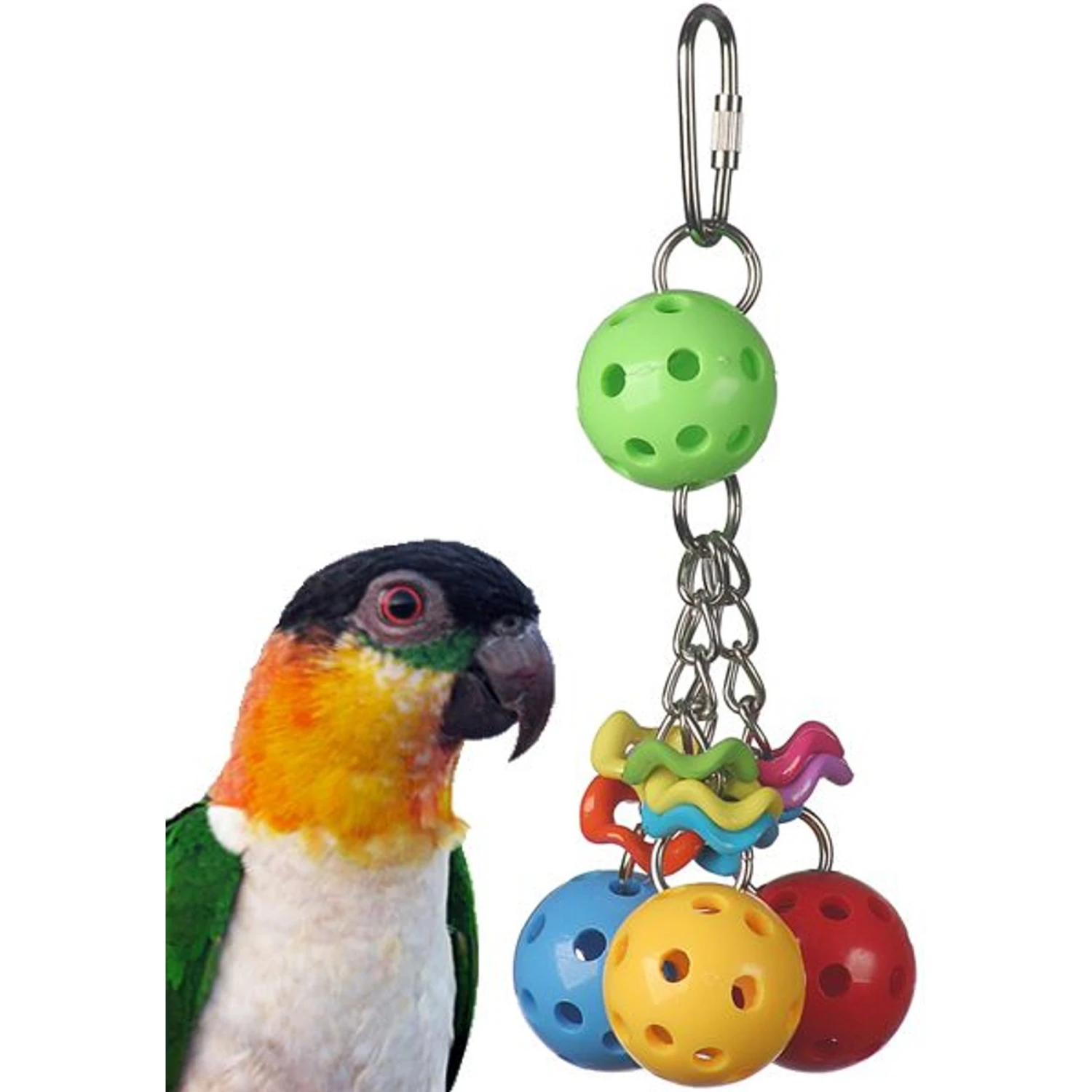 Super Bird Creations Jingleberries Bird Toy, Small/Medium 3 Super Bird Creations Jingleberries Bird Toy, Small/Medium