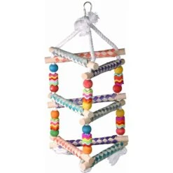 Super Bird Creations Finger Trap Pagoda Bird Toy, Small/Medium -Sunny Decor Shop 256307 PT1. AC SS1800 V1662670800