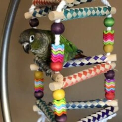 Super Bird Creations Finger Trap Pagoda Bird Toy, Small/Medium -Sunny Decor Shop 256307 PT3. AC SS1800 V1662689305