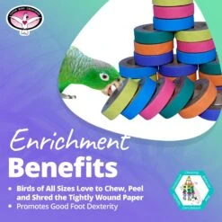 Super Bird Creations Fatty Bagels, Medium/Large, 24 Count 11 Super Bird Creations Fatty Bagels, Medium/Large, 24 Count -Sunny Decor Shop 256321 PT4. AC SS1800 V1665781345