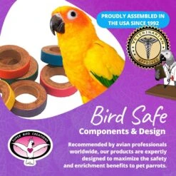 Super Bird Creations Fatty Bagels, Medium/Large, 24 Count 14 Super Bird Creations Fatty Bagels, Medium/Large, 24 Count -Sunny Decor Shop 256321 PT7. AC SS1800 V1685653662