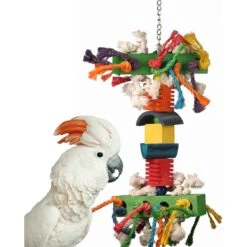 Super Bird Creations In The Groove Bird Toy, X-Large