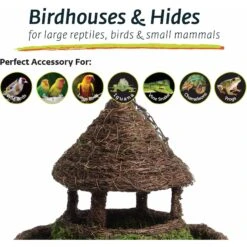 Galapagos Plantable Gazebo Birdhouse, Fresh Green -Sunny Decor Shop 257672 PT4. AC SS1800 V1684406269