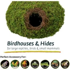 Galapagos Raindrop Woven Birdhouse, Fresh Green -Sunny Decor Shop 257676 PT3. AC SS1800 V1684417152