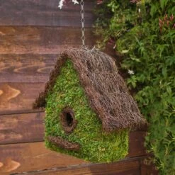 Galapagos Maison Woven Birdhouse, Fresh Green -Sunny Decor Shop 257680 PT1. AC SS1800 V1684409978