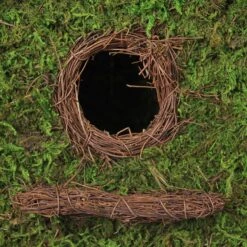 Galapagos Maison Woven Birdhouse, Fresh Green -Sunny Decor Shop 257680 PT2. AC SS1800 V1684412726