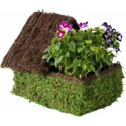 Galapagos Plantable Maison Birdhouse, Fresh Green -Sunny Decor Shop 257682 PT2. AC SS1800 V1684419450