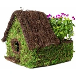Galapagos Plantable Maison Birdhouse, Fresh Green -Sunny Decor Shop 257682 PT3. AC SS1800 V1684415674