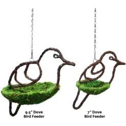 Galapagos Woven Bird Feeder, Dove, Fresh Green 10 Galapagos Woven Bird Feeder, Dove, Fresh Green -Sunny Decor Shop 257697 PT3. AC SS1800 V1684415731