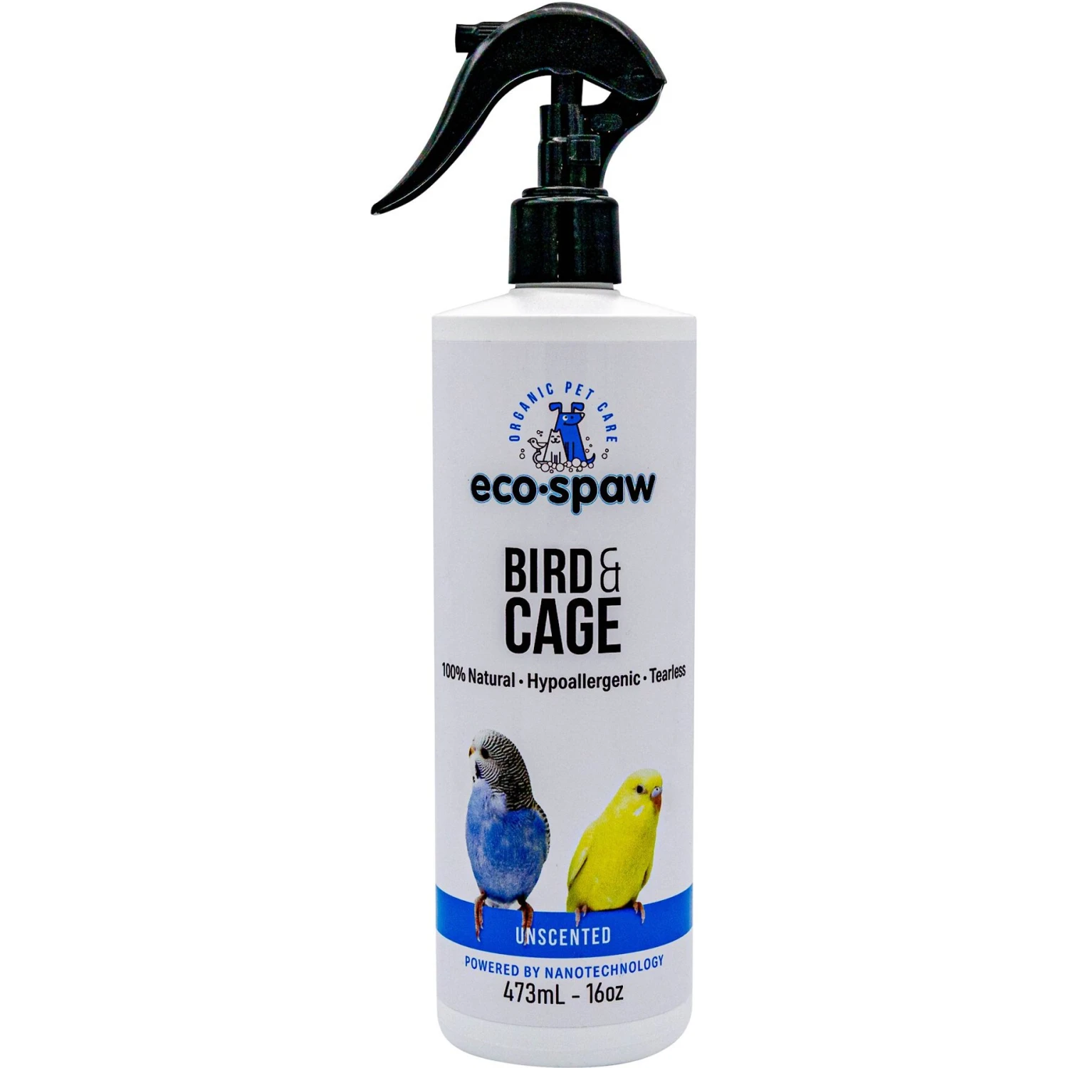 EcoSpaw Unscented Bird & Cage Cleaner, 16-oz Bottle 3 EcoSpaw Unscented Bird & Cage Cleaner, 16-oz Bottle