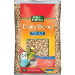 Wild Harvest Daily Parakeet, Canary & Finch Bird Food, 10-lb Bag