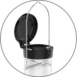 Droll Yankees Onyx Clever Clean Nyjer Bird Feeder, 18-in -Sunny Decor Shop 272807 PT2. AC SS1800 V1613177502