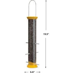 Droll Yankees New Generation Finch Flocker Nyjer Seed Bird Feeder -Sunny Decor Shop 272816 PT1. AC SS1800 V1613173611