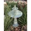 Exaco Tiered Bird Bath, Mint/Pastel Green -Sunny Decor Shop 282215 MAIN. AC SS1800 V1617643603