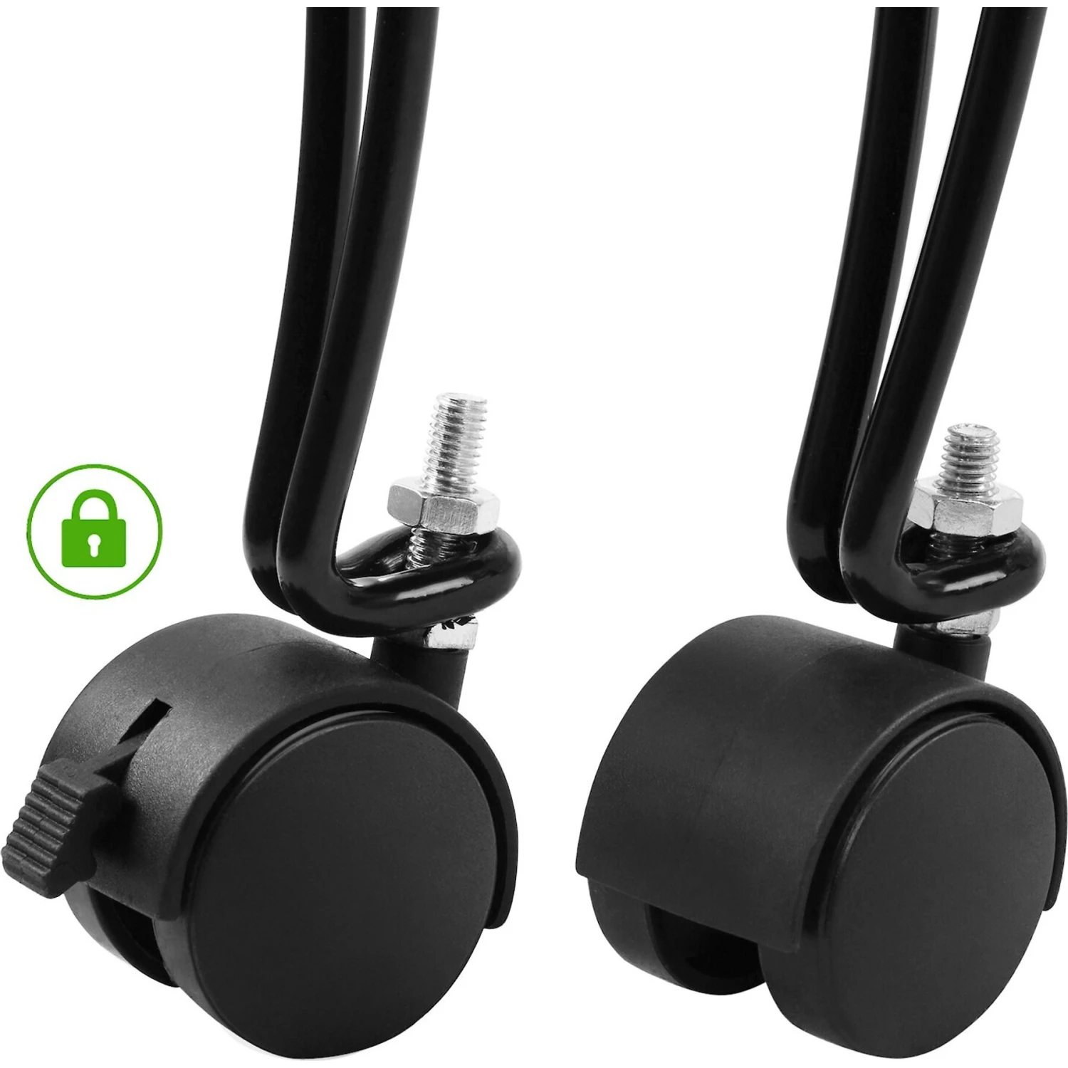 Yaheetech Open Top Rolling Metal Parrot Bird Cage, Black 10 Yaheetech Open Top Rolling Metal Parrot Bird Cage, Black - Image 8