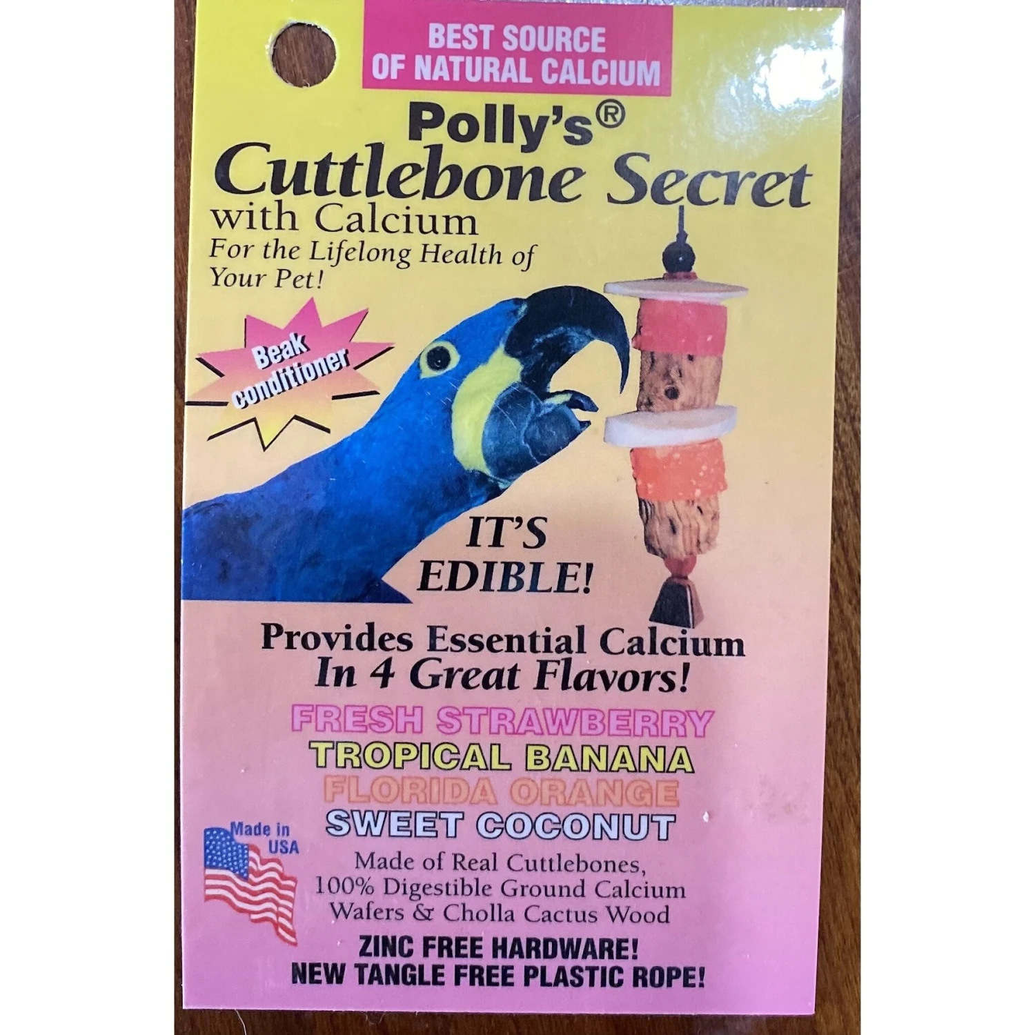 Polly's Pet Products Cuttlebone Secrets Bird Perch 6 Polly's Pet Products Cuttlebone Secrets Bird Perch - Image 4