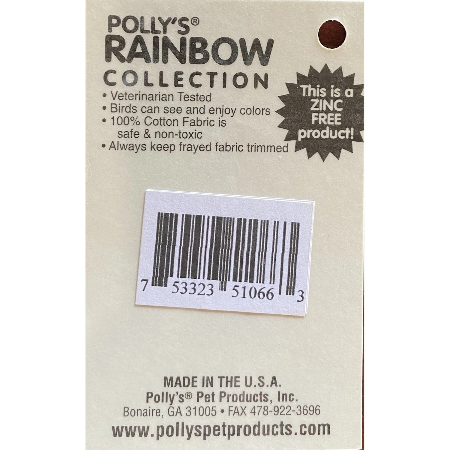 Polly's Pet Products Coconut Hut Bird Perch 6 Polly's Pet Products Coconut Hut Bird Perch - Image 4