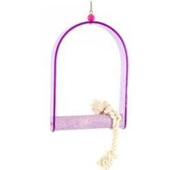 Penn-Plax Bird Life Cement & Acrylic Bird Swing -Sunny Decor Shop 286161 PT2. AC SS1800 V1683915115