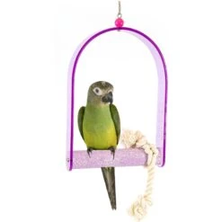 Penn-Plax Bird Life Cement & Acrylic Bird Swing -Sunny Decor Shop 286161 PT3. AC SS1800 V1683915060